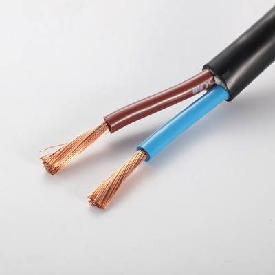 高品质无氧铜2*1.5mm²RVV环保新型PVC工程电气用圆护套线圆电缆